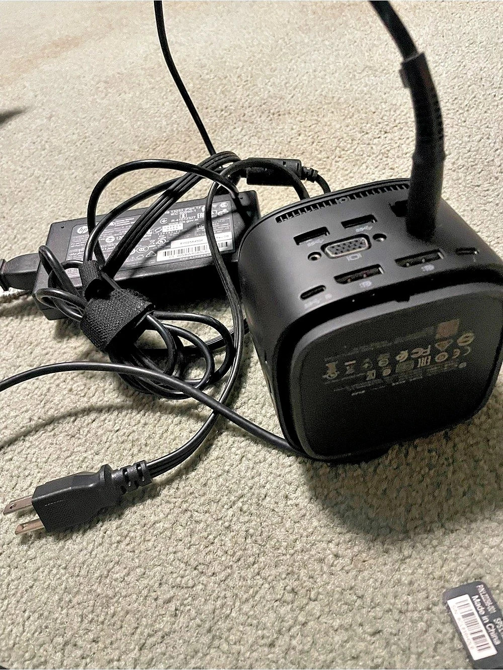 HP EliteDesk Mini PC with Power Adapter
